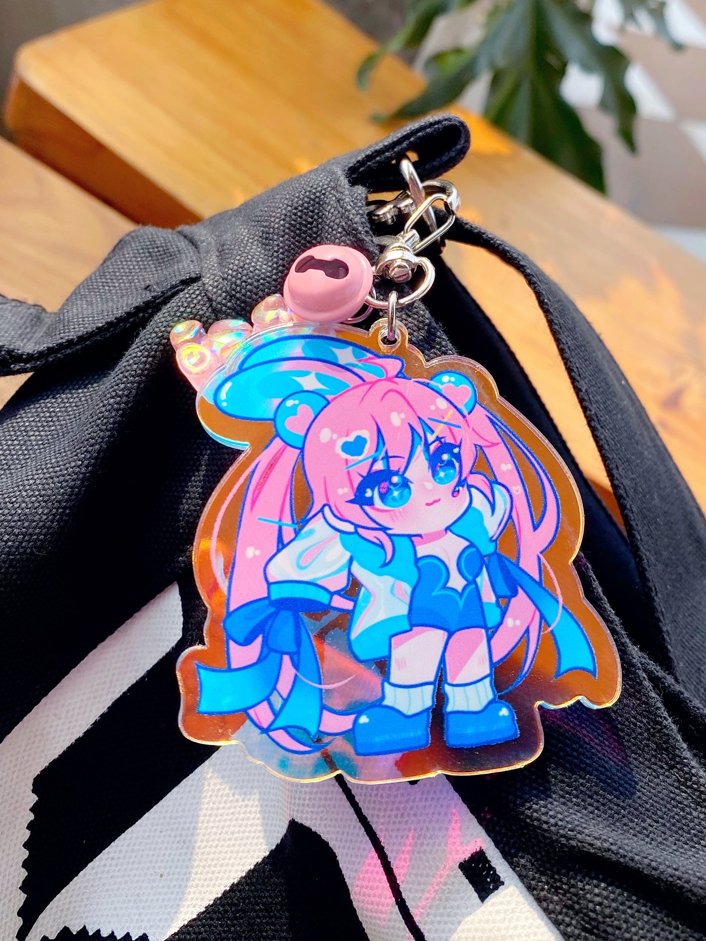 Smol Odette Acrylic Hologram Keychain